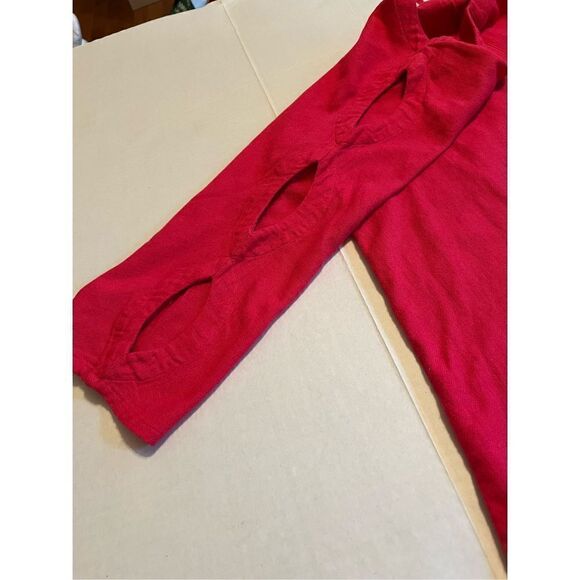 Soft Surroundings XS rose pink Gabby Gauze tunic - Picture 3 of 6